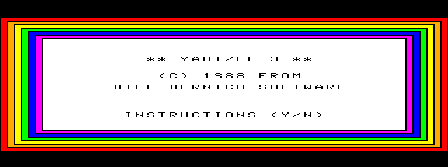 Game cover: Yahtzee 3