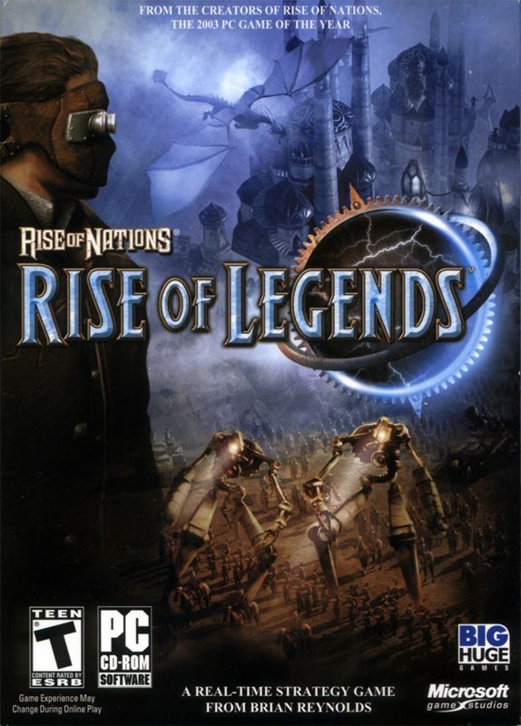 Game cover: Rise of Nations: Rise of Legends