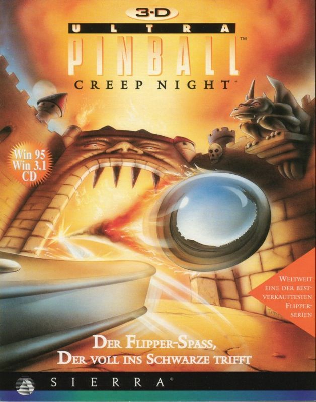 Game cover: 3-D Ultra Pinball: Creep Night