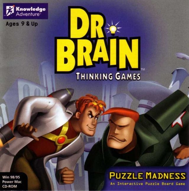 Game cover: Dr. Brain Thinking Games: Puzzle Madness