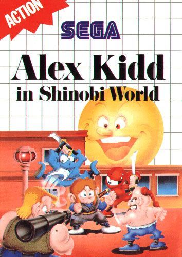 Game cover: Alex Kidd in Shinobi World