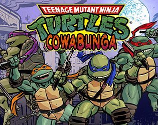 Game cover: Teenage Mutant Ninja Turtles: Cowabunga