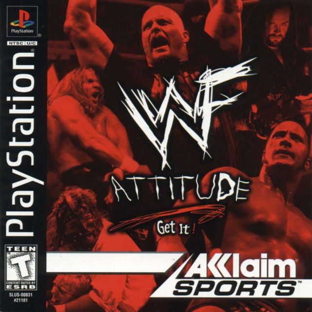 Game cover: WWF Attitude