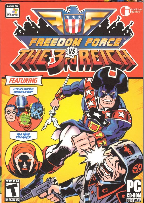 Game cover: Freedom Force vs The 3rd Reich
