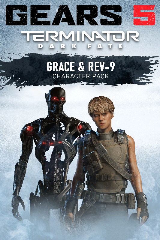 Game cover: Gears 5: Terminator Dark Fate - Grace & Rev-9 Character Pack