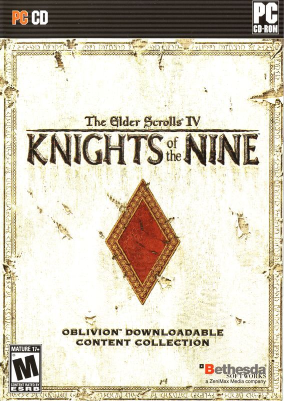 Game cover: The Elder Scrolls IV: Knights of the Nine
