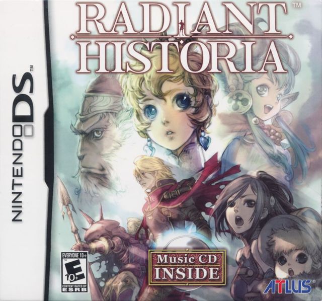 Game cover: Radiant Historia
