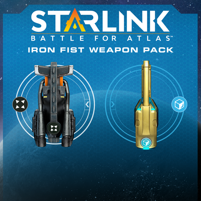 Game cover: Starlink: Battle for Atlas - Iron Fist Weapon Pack