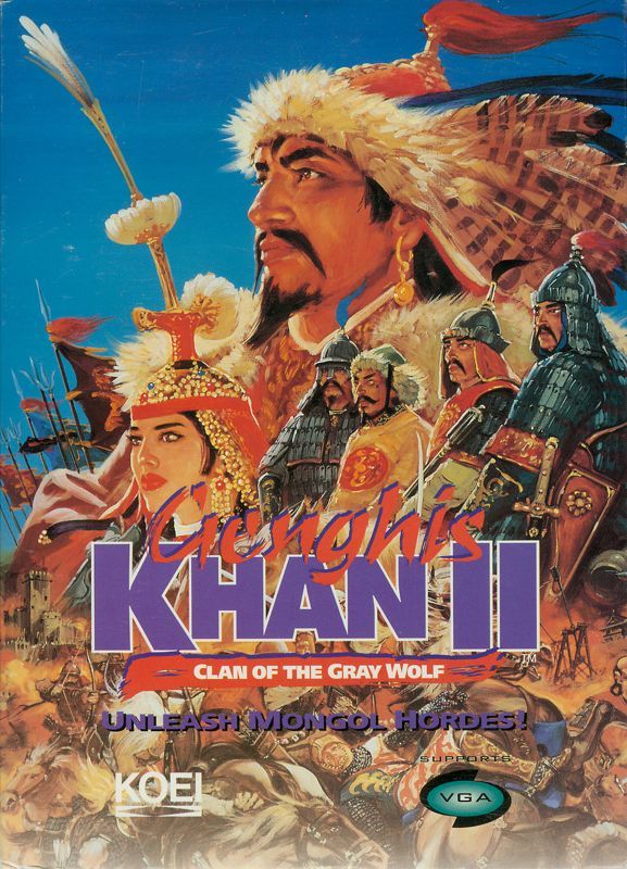 Game cover: Genghis Khan II: Clan of the Gray Wolf