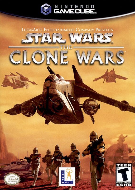 Game cover: Star Wars: The Clone Wars