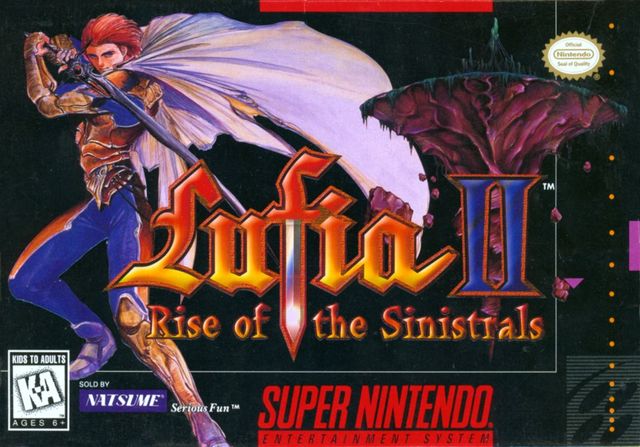 Game cover: Lufia II: Rise of the Sinistrals