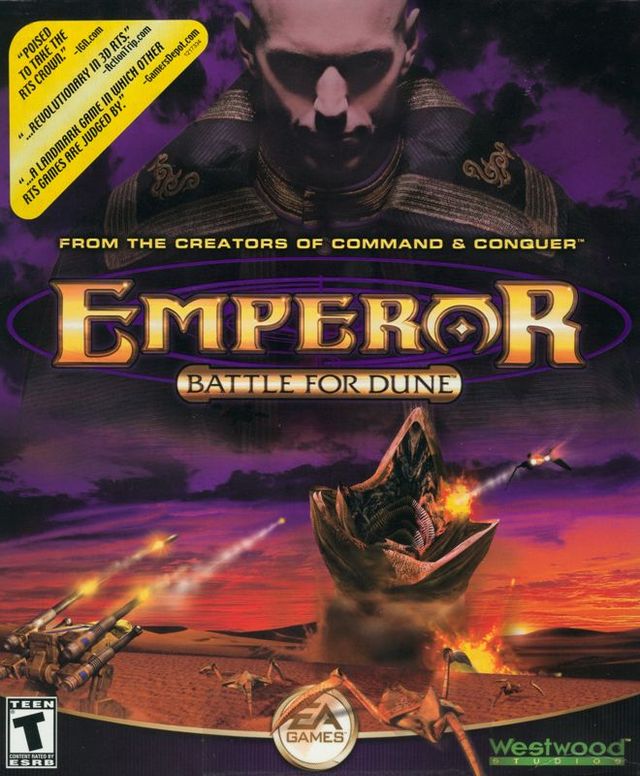 Game cover: Emperor: Battle for Dune