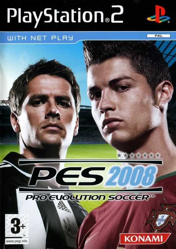 Game cover: PES 2008: Pro Evolution Soccer