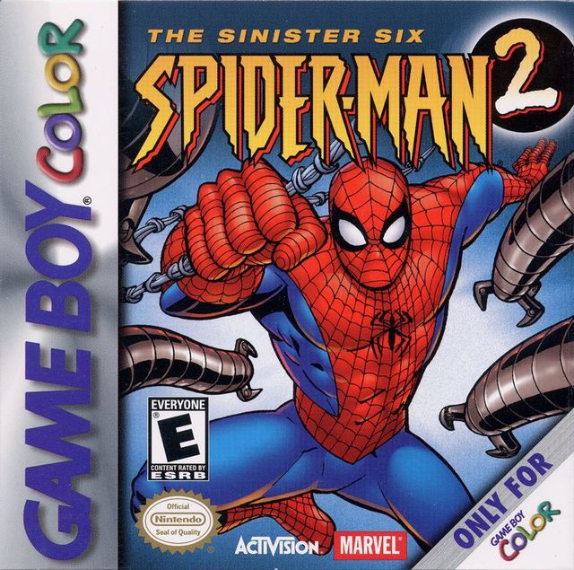Game cover: Spider-Man 2: The Sinister Six
