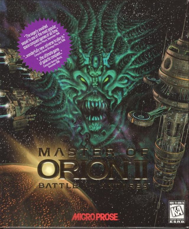 Game cover: Master of Orion II: Battle at Antares
