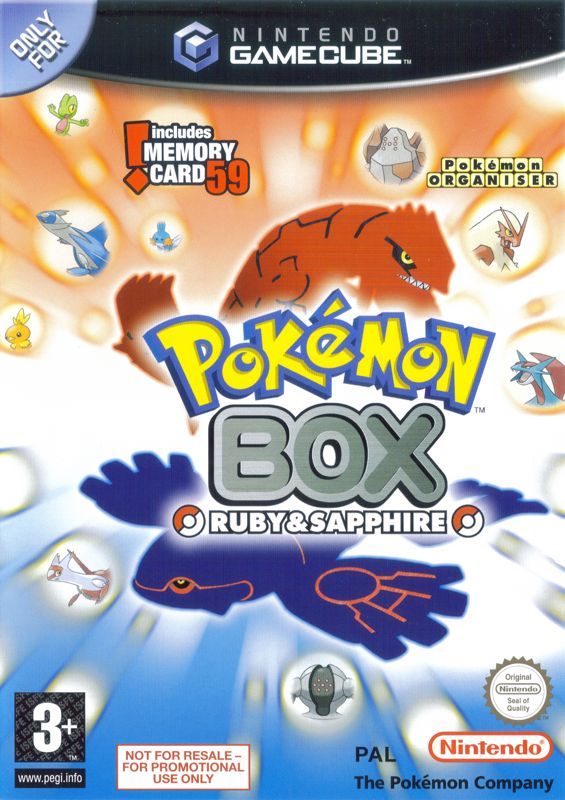 Game cover: Pokémon Box: Ruby & Sapphire