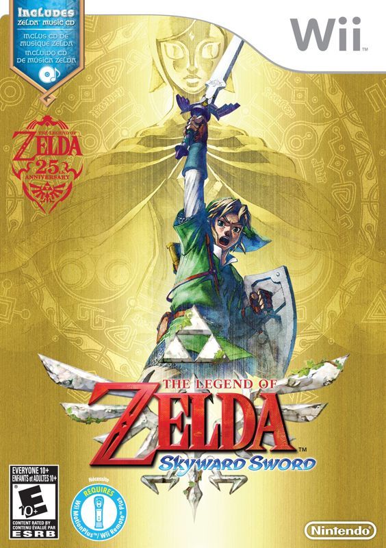 Game cover: The Legend of Zelda: Skyward Sword