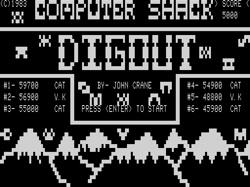 Game cover: Digout