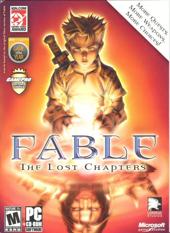 Game cover: Fable: The Lost Chapters