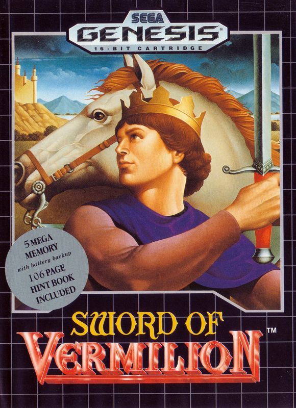 Game cover: Sword of Vermilion