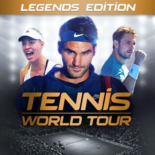 Game cover: Tennis World Tour (Legends Edition)