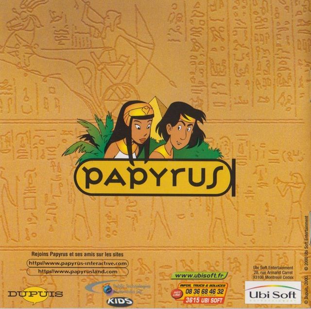 Game cover: Papyrus: Le Secret de la Cité Perdue