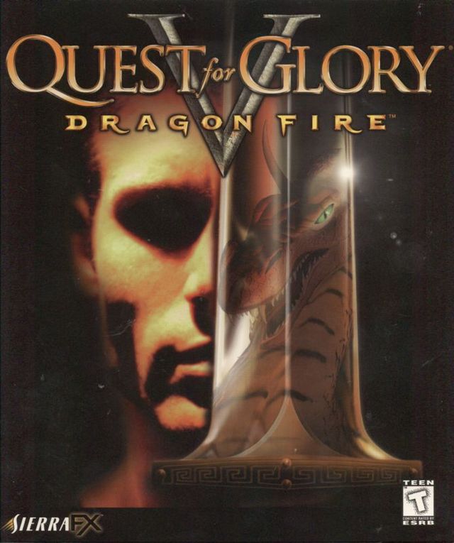Game cover: Quest for Glory V: Dragon Fire
