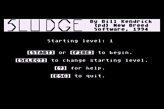 Game cover: Sludge