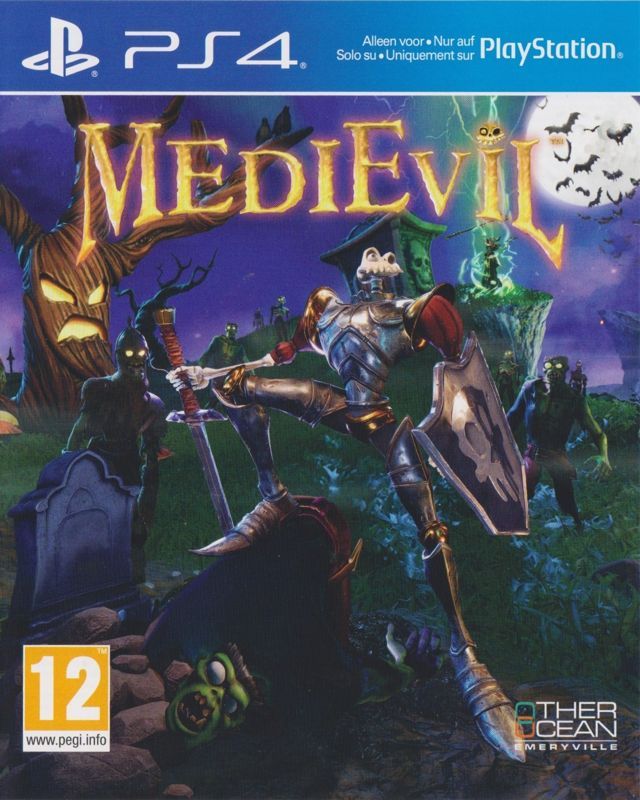 Game cover: MediEvil