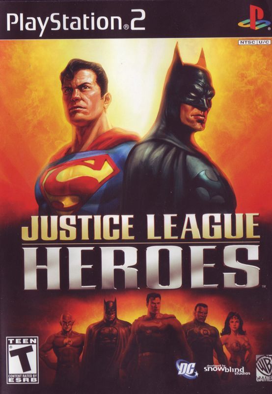 Game cover: Justice League Heroes
