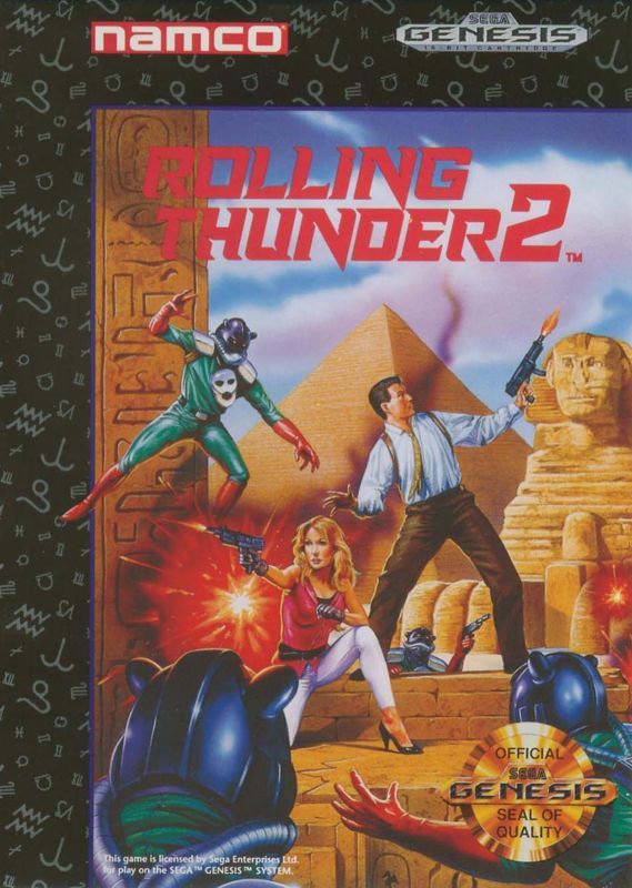 Game cover: Rolling Thunder 2