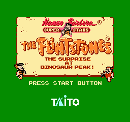 Game cover: The Flintstones: The Surprise at Dinosaur Peak!