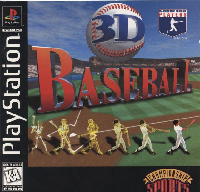 Game cover: 3D Baseball