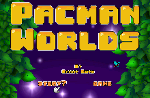 Game cover: Pacman Worlds