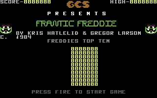 Game cover: Frantic Freddie