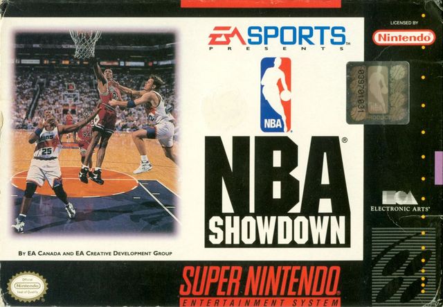 Game cover: NBA Showdown