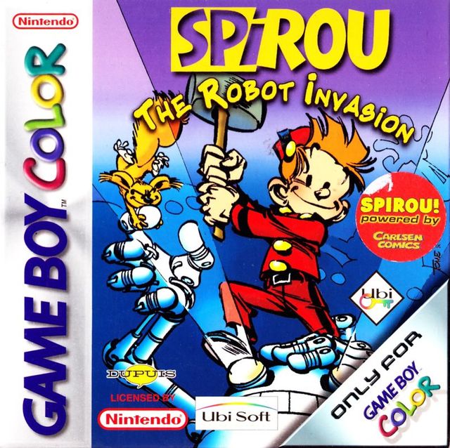 Game cover: Spirou: The Robot Invasion