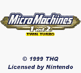 Game cover: Micro Machines 1 and 2: Twin Turbo