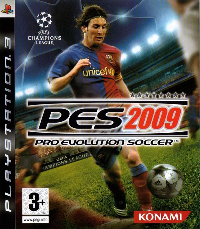 Game cover: PES 2009: Pro Evolution Soccer