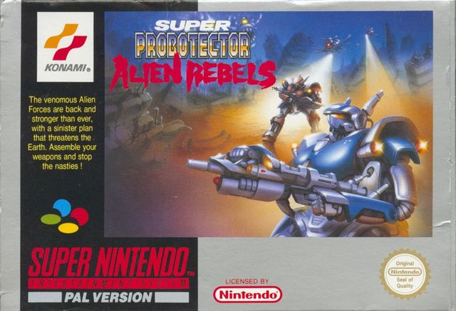Game cover: Contra III: The Alien Wars