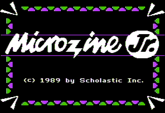 Game cover: Microzine Jr. #4