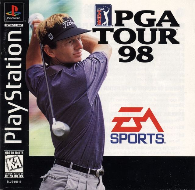 Game cover: PGA Tour 98