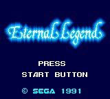 Game cover: Eternal Legend