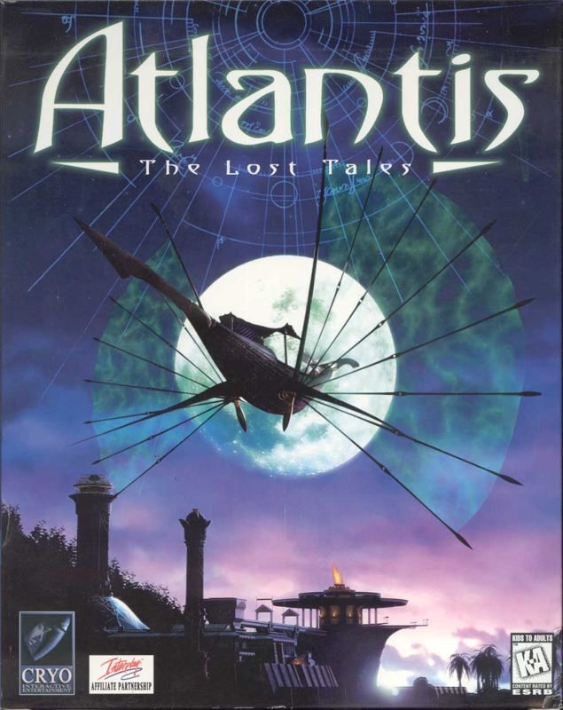Game cover: Atlantis: The Lost Tales