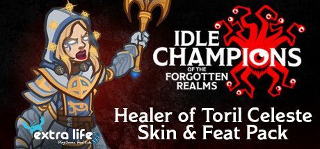 Game cover: Idle Champions of the Forgotten Realms: Healer of Toril Celeste Skin & Feat Pack