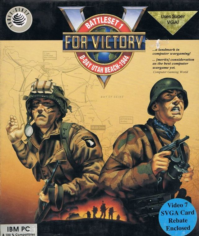 Game cover: V for Victory: Battleset 1 - D-Day Utah Beach - 1944