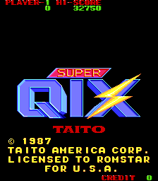 Game cover: Super QIX