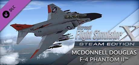 Game cover: Microsoft Flight Simulator X: Steam Edition - McDonnell Douglas F-4 Phantom II