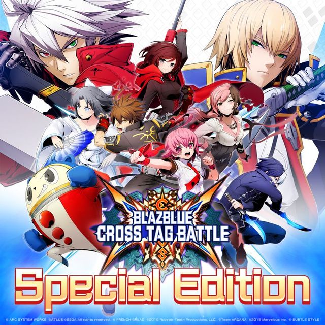 Game cover: BlazBlue: Cross Tag Battle (Special Edition)