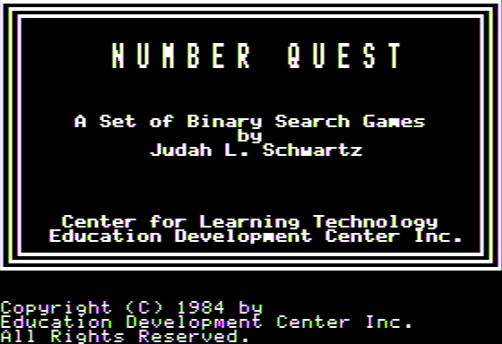 Game cover: Number Quest
